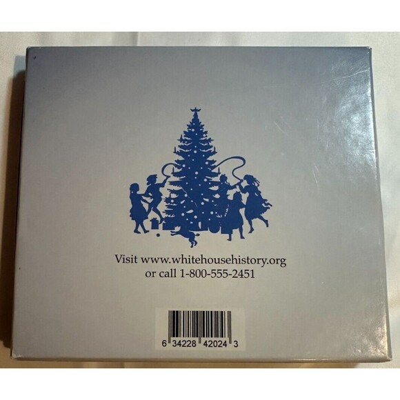 2009 The White House Historical Assn Christmas Ornament W/ Orig Box & Booklet - Picture 5 of 5